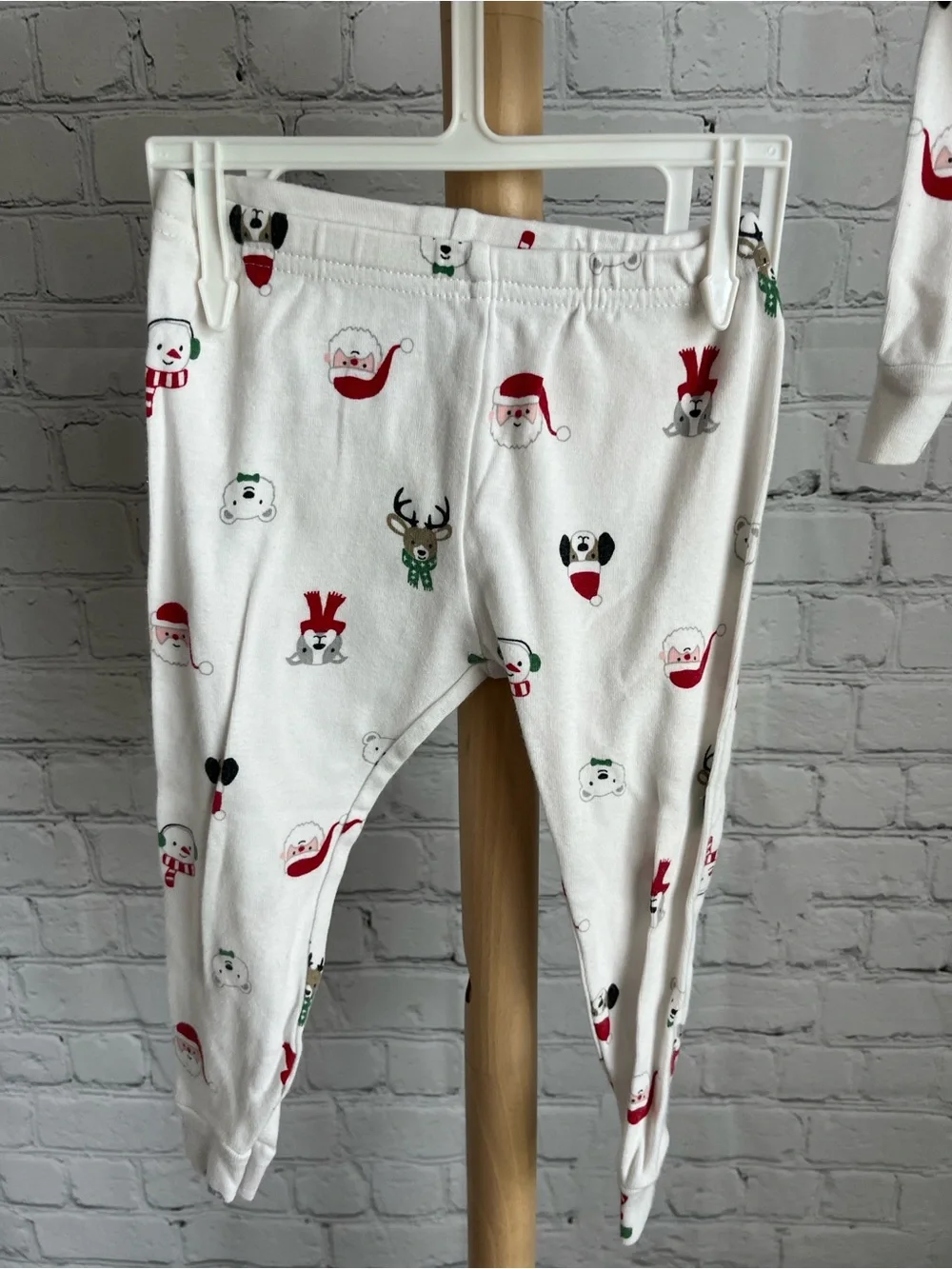 ⭐️⭐️PICK 5 / $20 Carter's White Holiday Kids Pajama Set